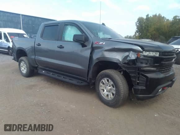 2020 Chevrolet Silverado 1500 LT Trail Boss z VIN 1GCPYFED4LZ183263, wystawiony jako IAAI lot #43146289 z przebiegiem 109 467 mil mil oraz . Historia ofert i sprzedaży dostępna na DreamBid. Obrazek 1.