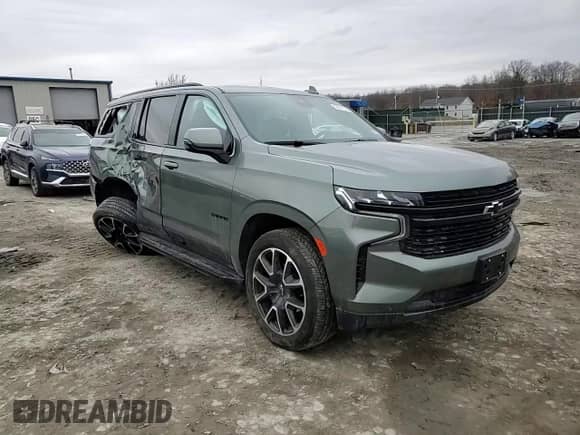 2024 Chevrolet Tahoe RST с VIN 1GNSKRKD1RR276257, выставлен на аукционе Copart как лот 43031155 с пробегом 7 802 миль миль и Списание • Salvage title. История ставок и продаж доступна на DreamBid. Изображение 14.