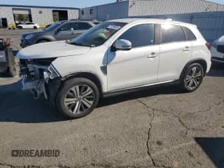 2020 Mitsubishi Outlander SE z VIN JA4AP4AU8LU001896, wystawiony jako Copart lot #70709695 z przebiegiem 83 319 mil mil oraz Szkoda całkowita • Salvage title. Historia ofert i sprzedaży dostępna na DreamBid. Obrazek 1.