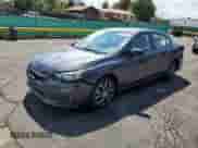 2019 Subaru Impreza with VIN 4S3GKAB69K3613347, listed as a Copart auction lot 70879485 with 62,469 mi miles and Salvage title. Bid and sale history available at DreamBid. Image 1.