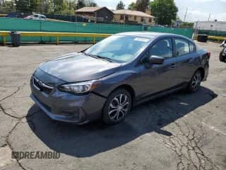 2019 Subaru Impreza with VIN 4S3GKAB69K3613347, listed as a Copart auction lot 70879485 with 62,469 mi miles and Salvage title. Bid and sale history available at DreamBid. Image 1.