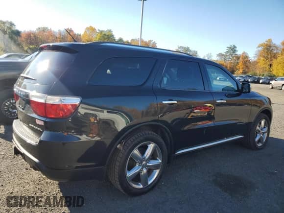 2013 Dodge Durango Citadel with VIN 1C4RDJEG1DC677649, listed as a Copart auction lot 89494135 with 158,796 mi miles and Clean title. Bid and sale history available at DreamBid. Image 3.