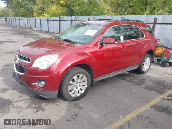 2011 Chevrolet Equinox 2LT with VIN 2CNFLNE50B6267129, listed as a IAAI auction lot 43482961 with 127,522 mi miles and . Bid and sale history available at DreamBid. Image 2.