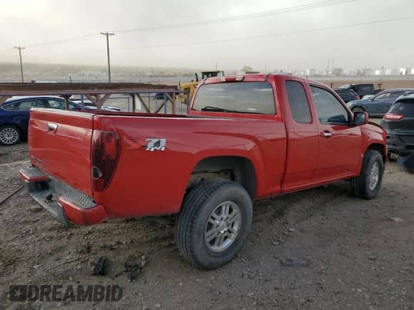 2010 Chevrolet Colorado 1LT with VIN 1GCKTCDE5A8131046, listed as a Copart auction lot 45423595 with Not provided miles and Salvage title. Bid and sale history available at DreamBid. Image 3.