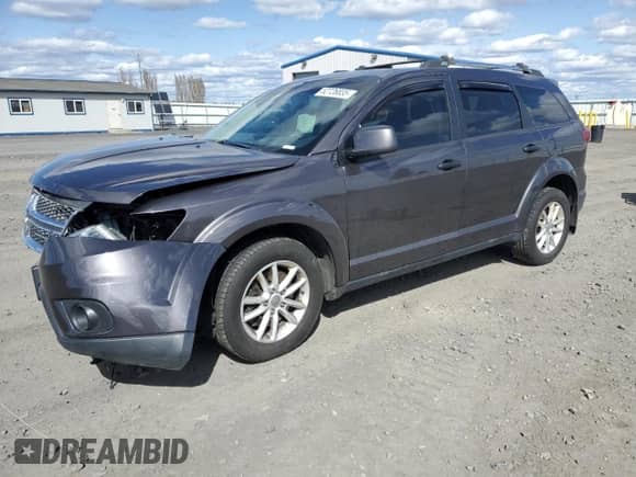2017 Dodge Journey GT with VIN 3C4PDDFG0HT608596, listed as a Copart auction lot 52726835 with 79,765 mi miles and Salvage title. Bid and sale history available at DreamBid. Image 1.