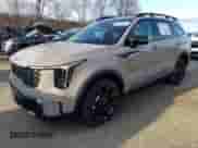 2025 Kia Sorento X-Line EX with VIN 5XYRHDJF9SG325740, listed as a Copart auction lot 83401804 with 7 mi miles and Salvage title. Bid and sale history available at DreamBid. Image 1.