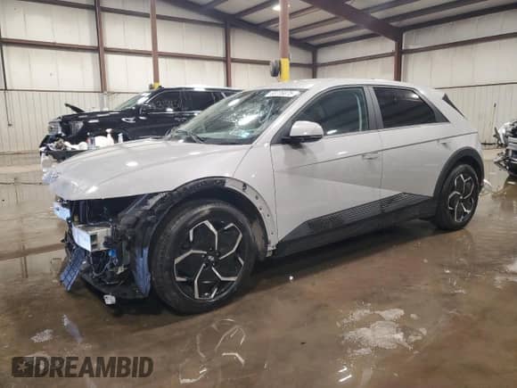 2022 Hyundai Ioniq 5 SE с VIN KM8KM4AE0NU069314, выставлен на аукционе Copart как лот 88726075 с пробегом 22 912 миль миль и Списание • Salvage title. История ставок и продаж доступна на DreamBid. Изображение 1.
