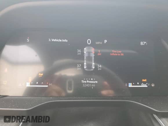 2024 Jeep Grand Cherokee Laredo X with VIN 1C4RJGAG5RC180970, listed as a Copart auction lot 64748785 with 32,401 mi miles and Non repairable. Bid and sale history available at DreamBid. Image 9.