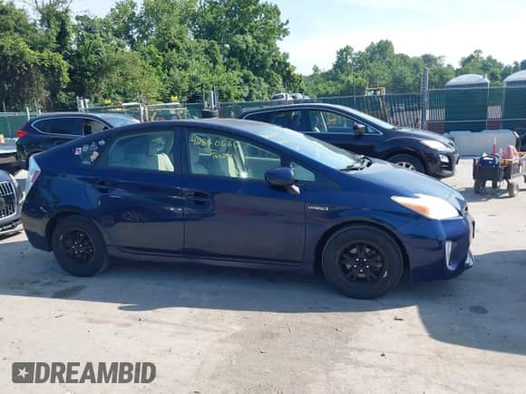 2012 Toyota Prius Three with VIN JTDKN3DU4C1484049, listed as a IAAI auction lot 42860660 with 212,791 mi miles and . Bid and sale history available at DreamBid. Image 13.