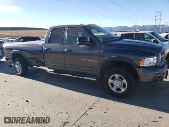 2004 Dodge 3500 SLT with VIN 3D7LU38C64G247760, listed as a Copart auction lot 83685974 with 119,093 mi miles and Salvage title. Bid and sale history available at DreamBid. Image 4.