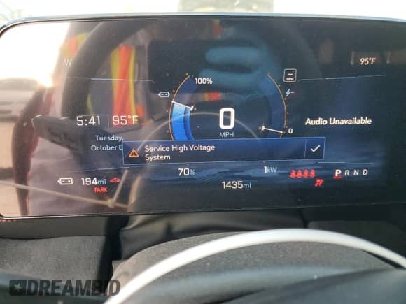 2024 Chevrolet Blazer EV eAWD RS с VIN 3GNKDCRJ1RS197607, выставлен на аукционе Copart как лот 74580394 с пробегом 1 435 миль миль и Списание • Salvage title. История ставок и продаж доступна на DreamBid. Изображение 9.
