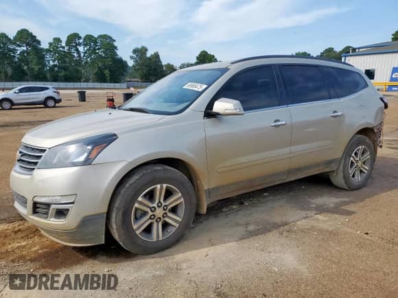 2015 Chevrolet Traverse LT с VIN 1GNKRHKD5FJ159054, выставлен на аукционе Copart как лот 69968475 с пробегом 195 757 миль миль и Списание • Salvage title. История ставок и продаж доступна на DreamBid. Изображение 1.