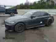 2024 BMW M3 Competition xDrive с VIN WBS43AY0XRFT17144, выставлен на аукционе Copart как лот 60822865 с пробегом 34 710 миль миль и Списание • Salvage title. История ставок и продаж доступна на DreamBid. Изображение 1.