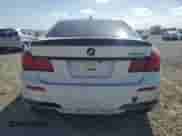 2014 BMW 7 Series ALPINA B7 with VIN WBAYE8C5XED135705, listed as a Copart auction lot 54414925 with 126,586 mi miles and Salvage title. Bid and sale history available at DreamBid. Image 6.