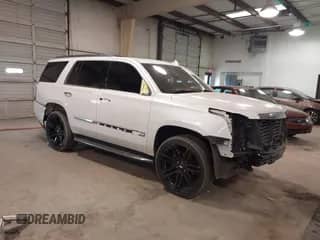 2018 Cadillac Escalade Premium Luxury with VIN 1GYS3CKJ4JR140888, listed as a IAAI auction lot 41416277 with 132,944 mi miles and . Bid and sale history available at DreamBid. Image 1.