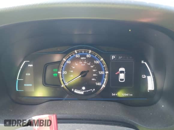 2019 Hyundai Ioniq Blue with VIN KMHC65LC4KU120504, listed as a IAAI auction lot 43367043 with 72,941 mi miles and . Bid and sale history available at DreamBid. Image 7.