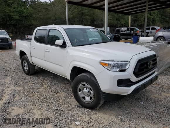2022 Toyota Tacoma SR with VIN 3TYAX5GN0NT037122, listed as a Copart auction lot 85355205 with 73,416 mi miles and Salvage title. Bid and sale history available at DreamBid. Image 4.