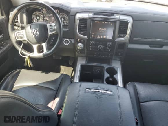 2015 Ram 1500 Laramie Limited with VIN 1C6RR7PM5FS680805, listed as a Copart auction lot 67304384 with 110,867 mi miles and Salvage title. Bid and sale history available at DreamBid. Image 8.