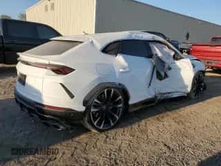 2022 Lamborghini Urus with VIN ZPBUA1ZL8NLA22604, listed as a Copart auction lot 77174164 with Not provided miles and Salvage title. Bid and sale history available at DreamBid. Image 3.