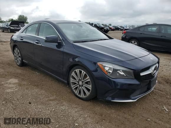 2017 Mercedes-Benz CLA 250 with VIN WDDSJ4GB2HN471348, listed as a Copart auction lot 69302645 with 107,875 mi miles and Salvage title. Bid and sale history available at DreamBid. Image 4.