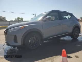 2024 Nissan Kicks SR with VIN 3N1CP5DV3RL519560, listed as a Copart auction lot 69415445 with 29,455 mi miles and Salvage title. Bid and sale history available at DreamBid. Image 1.