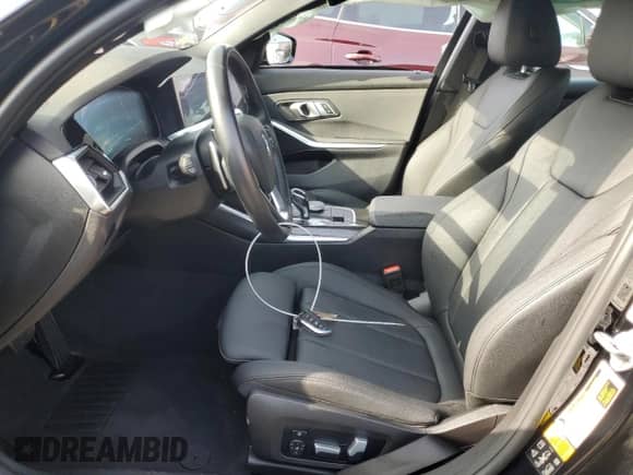 2021 BMW 3 Series 330i xDrive with VIN 3MW5R7J0XM8B88151, listed as a Copart auction lot 81641175 with 43,075 mi miles and Salvage title. Bid and sale history available at DreamBid. Image 7.