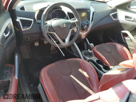 2012 Hyundai Veloster w/Gray Int с VIN KMHTC6AD1CU021344, выставлен на аукционе Copart как лот 70525255 с пробегом 134 777 миль миль и Списание • Salvage title. История ставок и продаж доступна на DreamBid. Изображение 8.