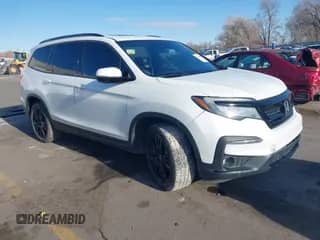 2021 Honda Pilot Black Edition z VIN 5FNYF6H77MB027077, wystawiony jako IAAI lot #41916296 z przebiegiem 81 653 mil mil oraz . Historia ofert i sprzedaży dostępna na DreamBid. Obrazek 1.