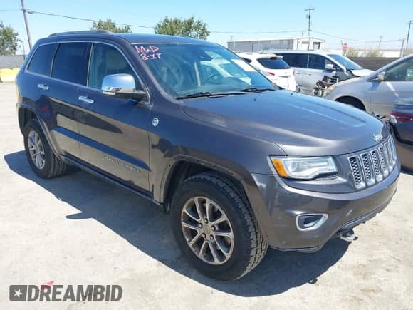 2015 Jeep Grand Cherokee Overland с VIN 1C4RJFCT9FC849502, выставлен на аукционе IAAI как лот 43035445 с пробегом 193 601 миль миль и . История ставок и продаж доступна на DreamBid. Изображение 1.