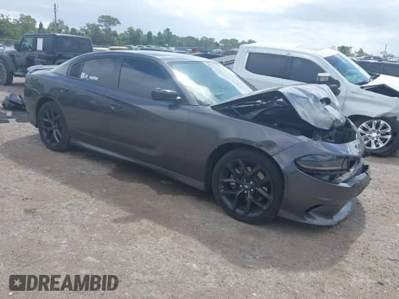 2022 Dodge Charger GT z VIN 2C3CDXHG3NH119728, wystawiony jako IAAI lot #43361678 z przebiegiem 85 014 mil mil oraz . Historia ofert i sprzedaży dostępna na DreamBid. Obrazek 1.