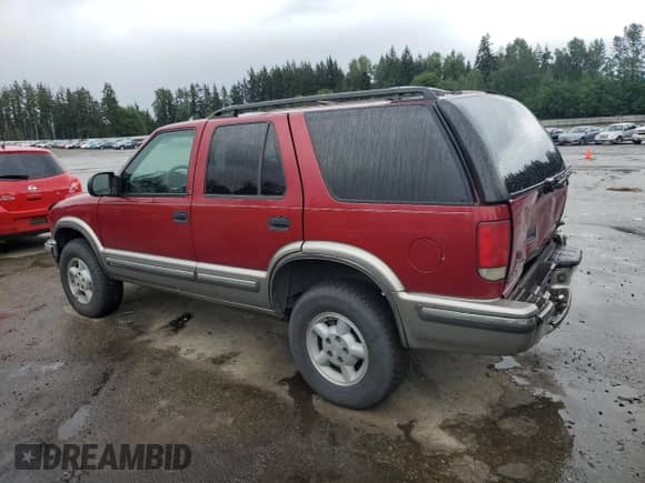 1999 Chevrolet Blazer LT z VIN 1GNDT13W7X2243230, wystawiony jako Copart lot #57298805 z przebiegiem 230 907 mil mil oraz Szkoda całkowita • Salvage title. Historia ofert i sprzedaży dostępna na DreamBid. Obrazek 2.
