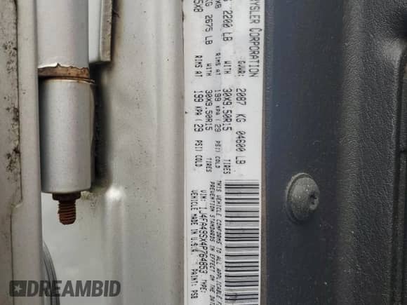 2004 Jeep Wrangler Sport z VIN 1J4FA49SX4P764853, wystawiony jako Copart lot #67621195 z przebiegiem 183 544 mil mil oraz Szkoda całkowita • Salvage title. Historia ofert i sprzedaży dostępna na DreamBid. Obrazek 12.