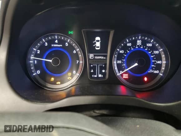 2013 Hyundai Azera z VIN KMHFH4JG2DA321197, wystawiony jako Copart lot #65585084 z przebiegiem 158 956 mil mil oraz Szkoda całkowita • Salvage title. Historia ofert i sprzedaży dostępna na DreamBid. Obrazek 9.