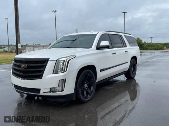 2016 Cadillac Escalade ESV Premium Collection with VIN 1GYS4JKJ3GR235968, listed as a Copart auction lot 90297385 with 194,207 mi miles and Clean title. Bid and sale history available at DreamBid. Image 2.