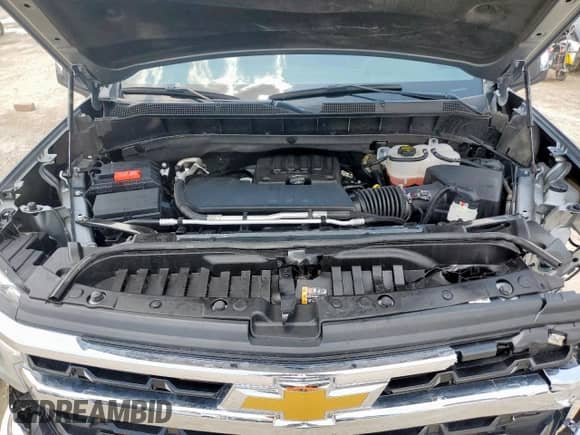 2024 Chevrolet Silverado 1500 LT z VIN 3GCPACEK7RG433430, wystawiony jako Copart lot #59100425 z przebiegiem 27 154 mil mil oraz Szkoda całkowita • Salvage title. Historia ofert i sprzedaży dostępna na DreamBid. Obrazek 11.