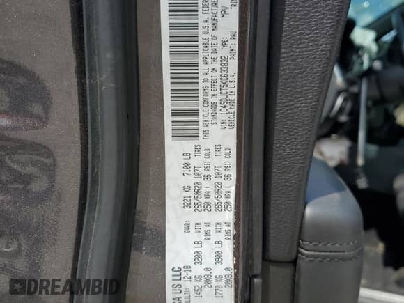 2019 Dodge Durango R/T с VIN 1C4SDJCT5KC633832, выставлен на аукционе Copart как лот 67722915 с пробегом 106 802 миль миль и Чистый • Clean title. История ставок и продаж доступна на DreamBid. Изображение 13.