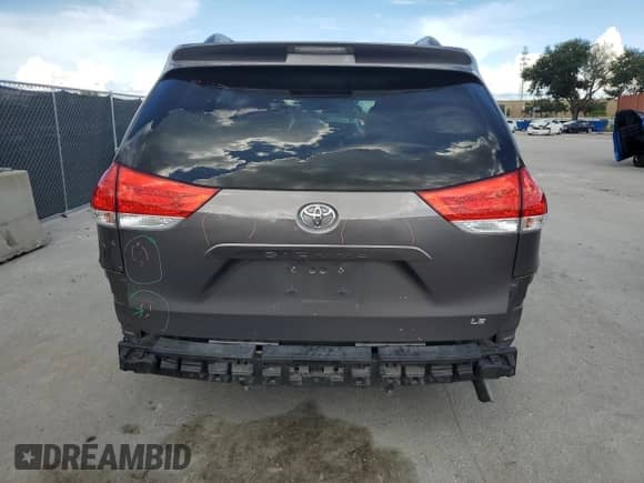 2013 Toyota Sienna LE AAS with VIN 5TDKK3DC5DS328218, listed as a Copart auction lot 69023575 with 185,287 mi miles and Salvage title. Bid and sale history available at DreamBid. Image 6.