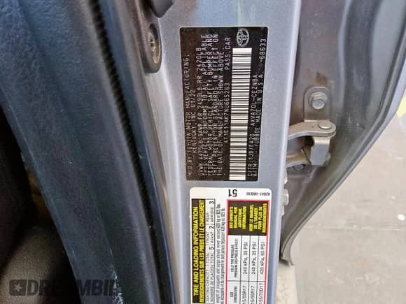 2022 Toyota Camry LE с VIN 4T1C11AK7NU665263, выставлен на аукционе Copart как лот 83995045 с пробегом 79 146 миль миль и Чистый • Clean title. История ставок и продаж доступна на DreamBid. Изображение 12.