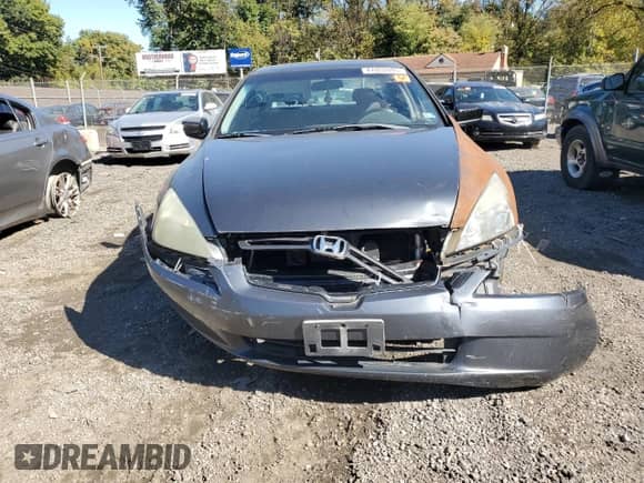 2005 Honda Accord EX-L with VIN 1HGCM66555A009237, listed as a Copart auction lot 87052695 with 202,501 mi miles and Salvage title. Bid and sale history available at DreamBid. Image 5.