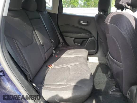 2017 Jeep Compass Sport with VIN 3C4NJDAB0HT639665, listed as a Copart auction lot 61743885 with 36,004 mi miles and Salvage title. Bid and sale history available at DreamBid. Image 11.