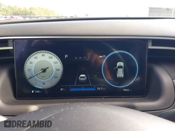 2024 Hyundai Tucson XRT with VIN KM8JFCDE8RU282903, listed as a IAAI auction lot 43312247 with 9,002 mi miles and . Bid and sale history available at DreamBid. Image 7.