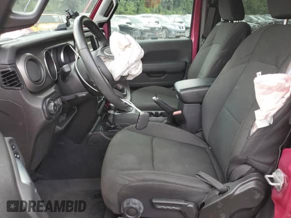 2022 Jeep Wrangler Willys z VIN 1C4GJXAN3NW145634, wystawiony jako Copart lot #78848494 z przebiegiem 27 423 mil mil oraz Nie do naprawy • Non repairable. Historia ofert i sprzedaży dostępna na DreamBid. Obrazek 7.