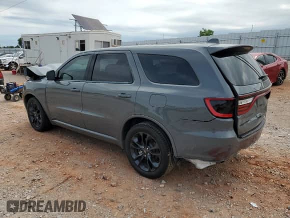 2022 Dodge Durango GT Plus with VIN 1C4RDHDG5NC203554, listed as a Copart auction lot 57697905 with 36,482 mi miles and Salvage title. Bid and sale history available at DreamBid. Image 2.