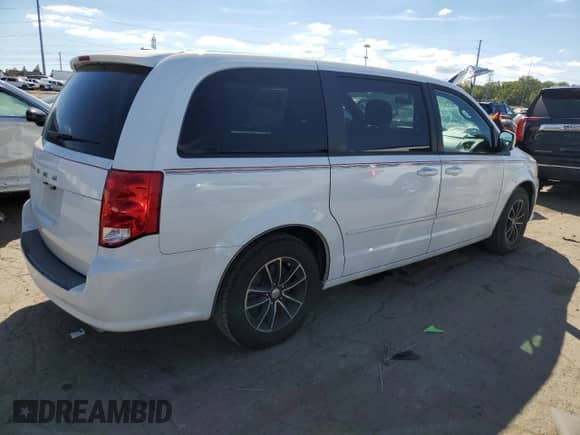 2016 Dodge Grand Caravan SXT with VIN 2C4RDGCG7GR256309, listed as a Copart auction lot 84917115 with 87,050 mi miles and Clean title. Bid and sale history available at DreamBid. Image 3.