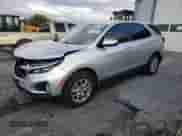 2022 Chevrolet Equinox LT with VIN 3GNAXUEV1NL208403, listed as a Copart auction lot 87267315 with 83,702 mi miles and Salvage title. Bid and sale history available at DreamBid. Image 1.