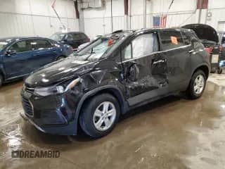 2018 Chevrolet Trax LT с VIN 3GNCJLSB9JL293886, выставлен на аукционе Copart как лот 56037945 с пробегом 76 495 миль миль и На запчасти • Non repairable. История ставок и продаж доступна на DreamBid. Изображение 1.