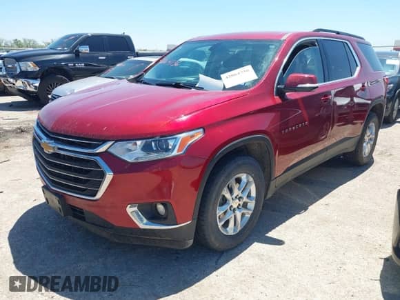 2019 Chevrolet Traverse LT z VIN 1GNEVHKW3KJ159672, wystawiony jako IAAI lot #42064736 z przebiegiem 82 809 mil mil oraz . Historia ofert i sprzedaży dostępna na DreamBid. Obrazek 18.