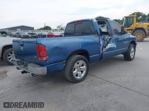 2005 Dodge 1500 SLT with VIN 1D7HA18N45S283865, listed as a IAAI auction lot 42985484 with 369,856 mi miles and . Bid and sale history available at DreamBid. Image 4.