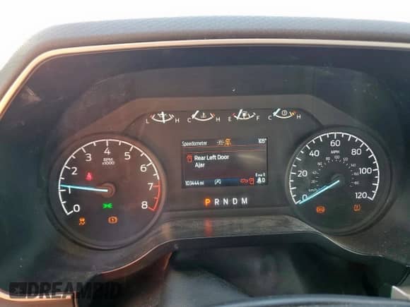 2021 Ford F-150 XL with VIN 1FTEX1CB4MKE94216, listed as a Copart auction lot 82043905 with 103,444 mi miles and Salvage title. Bid and sale history available at DreamBid. Image 9.