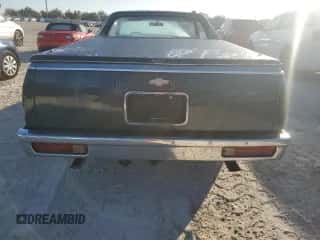 1985 Chevrolet El Camino с VIN 3GCCW80H0FS918901, выставлен на аукционе Copart как лот 77799744 с пробегом 64 541 миль миль и Списание • Salvage title. История ставок и продаж доступна на DreamBid. Изображение 6.